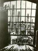 ”Uzinele noastre”, (desen de Vasile Dobrian).(1948)