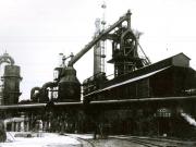 Fotografie: Combinatul siderurgic Hunedoara – exterior.(1952)
