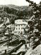 Intrarea în galeria de transport la Baia Sprie.(1966)