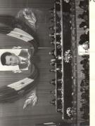 Aspect de la adunarea generală a oamenilor muncii de la Întreprinderea „23 August” din Capitală, la care a participat şi Nicolae Ceauşescu.
(13.II.1979).
