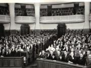 Aspect de la lucrările sesiunii a IX-a a celei de-a VII-a legislaturi a Marii Adunări Naţionale.  (30.III.1979)