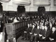 Aspect de la prezidiu şi din Sala lucrărilor sesiunii a IX-a a celei de-a VII-a legislaturi a M.A.N. (30.III.1979)