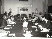 La invitaţia preşedintelui Republicii Zambia, dr. Kenneth David Kaunda, şi a doamnei Betty Kaunda, preşedintele Nicolae Ceauşescu împreună cu Elena Ceauşescu au făcut o vizită oficială în Republica Zambia. În timpul convorbirilor oficiale. (15-17.IV.1979).