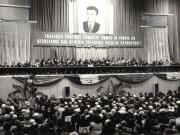 Aspect din timpul mari adunări populare din Capitală, consacrată sărbătoririi zilei de 1 Mai. (1.V.1979).