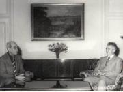 Nicolae Ceauşescu, secretar general al P.C.R, preşedinte al R.S.R., a primit pe Blas Roca Calderic, preşedintele Adunării Naţionale a Puterii Populare din Republica Cuba, care face o vizită în ţara noastră, la invitaţia M.A.N. (26.V.1979).