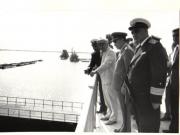 Conducători de partid şi de stat în vizită de lucru în judeţul Constanţa. La şantierul naval din Mangalia.(20.VI.1979).