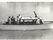 Conducători de partid şi de stat în vizită de lucru pe şantierul Canalului Dunăre-Marea Neagră.(13.VII.1979).