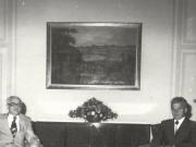 Nicolae Ceauşescu, , secretar general al P.C.R, a primit pe Meir Wilner, secretar general al C.C. al P.C. din Israel, care face o vizită de prietenie în ţara noastră la invitaţia C.C al P.C.R.(26.VII.1979).