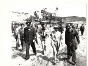 Conducători de partid şi de stat în vizită de lucru în judeţul Gorj. La cariera Tismana. (9.VIII.1979).