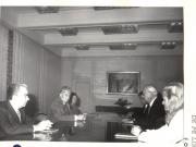 Nicolae Ceauşescu, secretar general al P.C.R, preşedintele R.S.R, preşedintele F.U.S., a primit delegaţia Partidului „Uniunea Centrului Democratic” din Grecia, condusă de Iannis Zigdhis, preşedintele Uniunii, care face o vizită în ţara noastră la invitaţia C.N. al F.U.S. (22.VIII.1979).