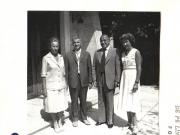 Nicolae Ceauşescu, secretar general al P.C.R, şi Elena Ceauşescu s-au întâlnit, la Snagov, cu Santiago Carrilo, secretar general al P.C. din Spania, aflat, cu soţia, în vizită în ţara noastră.(26.VIII.1979).