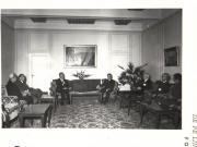 Primirea de către Nicolae Ceauşescu a unor participanţi la cel de-al X-lea Congres Mondial al Petrolului, ale cărui lucrări se desfăşoară la Bucureşti. (13.IX.1979).