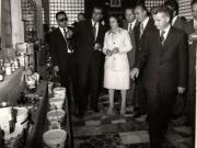Vizita de lucru a lui Nicolae Ceauşescu, a Elenei Ceauşescu, a altor conducători de partid şi de stat, în judeţul Bihor. Întreprinderea „Sinteza”. (18 iunie 1976)
