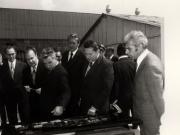 Vizita de lucru a lui Nicolae Ceauşescu, a altor conducători de partid şi de stat, la Cluj-Napoca: Întreprinderea de cazane mici şi arzătoare. (18 iunie 1976)