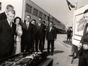 Vizita de lucru a lui Nicolae Ceauşescu, a Elenei Ceauşescu şi a altor conducători de partid şi de stat la Cluj-Napoca: platforma industrială. (18 iunie 1976)