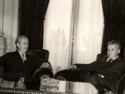 Primirea de către preşedintele Nicolae Ceauşescu a ministrului de externe al Republicii Cipru, Ioannis  Christophides. (2 iulie 1976)