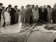 Vizita preşedintelui Nicolae ceauşescu, a altor  conducători de partid şi de stat, în judeţul Constanţa. Vizita la Năvodari. (9 iulie 1976)