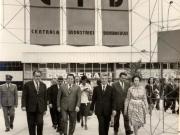Nicolae Ceauşescu, Elena Ceauşescu, alţi conducători de partid şi de stat au vizitat Târgul de mostre de bunuri de consum din Capitală. (19 august 1976)