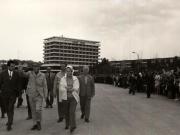 Aspect de la vizita de lucru a lui Nicolae Ceauşescu, a Elenei Ceauşescu întreprinsă în judeţul Tulcea. (27-28 august 1976)