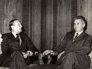 Primirea la Nicolae Ceauşescu a dr. Misael Pastrana Borrero, senator, fost preşedinte al Columbiei. (6 septembrie 1976)