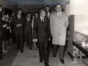 Vizita de lucru a lui Nicolae Ceauşescu cu prilejul deschiderii noului an de învăţământ. La liceul de mecanică 23 August – Bucureşti. (15 septembrie 1976)