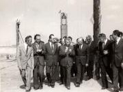 Vizita de lucru a preşedintelui Nicolae Ceauşescu, a altor conducători de partid şi de stat, în judeţul Ialomiţa. La Combinatul siderurgic Călăraşi. (16 septembrie 1976)