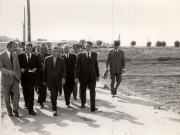 Vizita de lucru a preşedintelui Nicolae Ceauşescu, a altor conducători de partid şi de stat, în judeţul Ialomiţa. La Combinatul siderurgic Călăraşi. (16 septembrie 1976)