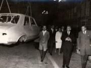 Vizita de lucru a lui Nicolae Ceauşescu în judeţul Argeş. La Întreprinderea de autoturisme Piteşti. (17 septembrie 1976)