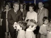 Vizita lui Nicolae Ceauşescu în judeţul Harghita. La Fabrica de tricotaje din Miercurea Ciuc. (5 octombrie 1976)