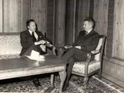 Vizita oficială în România a Alteţei Sale Regale, marele duce Jean al Luxemburgului, împreună cu marea ducesă, Josephine Chartlotte. (25-28 octombrie 1976)