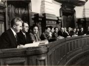 Lucrările Sesiunii M.A.N. cu privire la dezbaterea şi votarea unor proiecte de legi, printre care şi a Planului naţional unic de dezvoltare economico-socială a R.S.R. pe 1977. (4 noiembrie 1976)