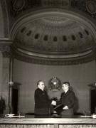 Vizita de prietenie în România a secretarului general al C.C. al P.C.U.S., Leonid Ilici brejnev. După semnarea documentelor oficiale. (22-26 noiembrie 1976)