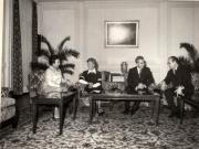 Primirea de către preşedintele Nicolae Ceauşescu a lui Ivan Ivanovici Bodiul, prim-secretar al C.C. al P.C. din R.S.S. Moldovenească, şi a Claudiei Bodiul, care au făcut o vizită oficială în România. (3-6 decembrie 1976)