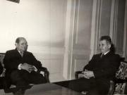 Primirea de către Nicolae Ceauşescu a preşedintelui Partidului Congresului Naţional Indian, Der Kanta Barooah. (6 decembrie 1976)