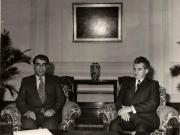 Primirea lui Abdel Rahman Khleifawi, preşedintele Consiliului de Miniştri al Republicii Arabe Siriene. (24 decembrie 1976)