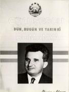 Coperta volumului „Ceauşescu. România de ieri, de azi şi de mâine”, apărut în 1976 în Turcia. (1976)