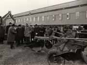 Vizita de lucru a lui Nicolae Ceauşescu la Craiova. Cu acest prilej a fost stabilit amplasamentul viitoarei Întreprinderi de autoturisme de mic litraj. (3 ianuarie 1977)