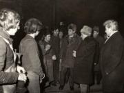 Vizita de lucru a lui Nicolae Ceauşescu, a altor conducători de partid şi de stat, în municipiul Arad. (11 ianuarie 1977)