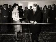Inaugurarea complexului comercial „Bucur-Obor” din capitală. (22 aprilie 1977)
