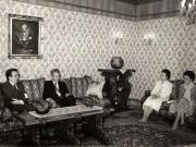 Preşedintele Nicolae Ceauşescu şi Elena Ceauşescu s-au întâlnit la Snagov, cu premierul italian, Giulio Andreotti, şi soţia sa, Livia Andreotti. (26 mai 1977)