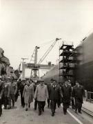Vizita de lucru a lui Nicolae Ceauşescu, a altor conducători de partid şi de stat, în judeţul Constanţa. La Şantierul naval Constanţa. (27-28 mai 1977)