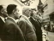 Vizita in Bulgaria a delegatiei guvernamentale romane condusa de dr Petru Groza, Gheorghi Dimitrov, Gheorghiu Dej, 15-16 iulie 1947