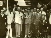 Vizita in Bulgaria a delegatiei guvernamentale romane condusa de dr Petru Groza, Gheorghi Dimitrov, Gheorghiu Dej, Gh. Tatarescu 15-16 iulie 1947
