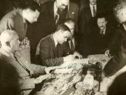 Vizita in Bulgaria a delegatiei guvernamentale romane condusa de dr Petru Groza, Gheorghiu Dej, 15-16 iulie 1947