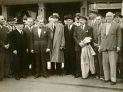 Plecarea unei delegatii la Belgrad, 6 iunie 1947