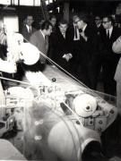 Nicolae Ceauşescu, însoţit de I.Gh. Maurer, Paul Niculescu –Mizil şi alţi conducători de partid şi de stat au vizitat Expoziţia industrială elveţiană organizată sub egida Oficiului elveţian pentru promovarea comerţului.(29 aprilie 1969).