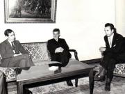 Primirea de către Nicolae Ceauşescu a ziaristului italian Enzo Betizza, trimis special al ziarului „Carriere della sera” din Milano, care a făcut o vizită în România.(10 mai 1969).