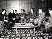 Primirea la Nicolae Ceauşescu, preşedintele Consiliului de Stat al R.S.R., a delegaţiei guvernamentale sovietice, condusă de M.S. Lescico, la 9 iulie 1969 (convorbirile au avut loc la Mangalia).  (9 iulie1969).