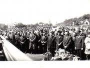 Vizita de lucru a lui Nicolae Ceauşescu la Carei, din 14 iulie 1969 (aspect din timpul mitingului). (14 iulie 1969