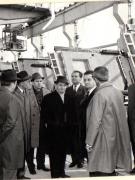 Aspect din timpul vizitei de lucru a lui Nicolae Ceauşescu, secretar general al P.C.R., la întreprinderea „Granitul” din Bucureşti.(12 noiembrie 1969).